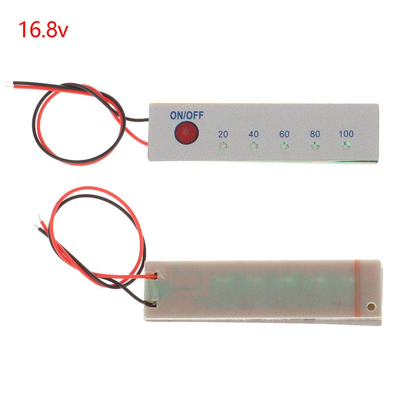 Индикатор емкости литиевой батареи 1S/3S/4S, индикатор процентного содержания литий-ионной батареи, тестер емкости батареи, индикатор уровня