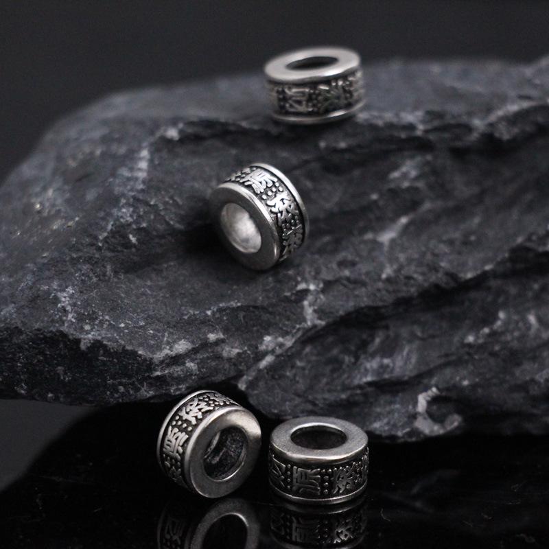 Не линяющий разделитель-бусина «Катящееся богатство» для плетения и нанизывания: Буддийские четки Кристалл Спичка, Круглое бегущее кольцо