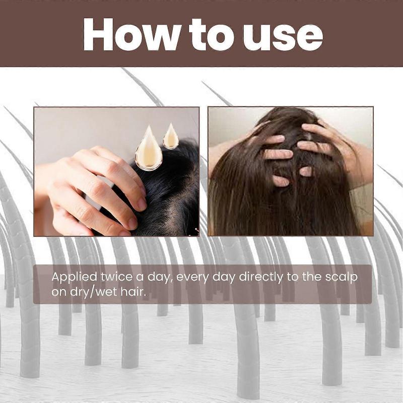Hair Dense Hair Essence Anti-hair loss solid hair nutrition moisturizing hair root hair care essential oil strong hair