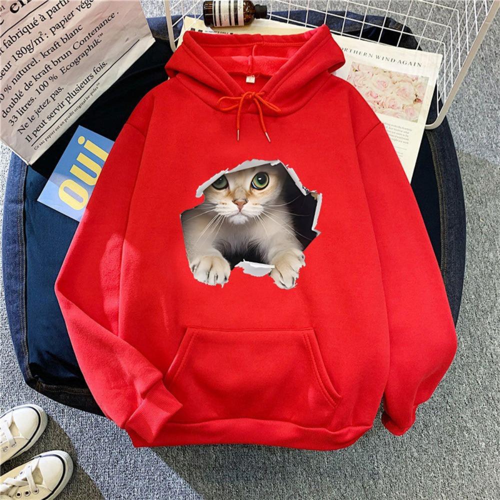 2025 осень и зима печатный худи американская печатная повседневная универсальная бархатная утолщенная трендовая куртка