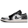 Jordan Air Jordan 1 CNY Box, Da Si Ma Low top Vintage Basketball Shoes Unisex Black White 553558-044(TeamA-S-BOX)