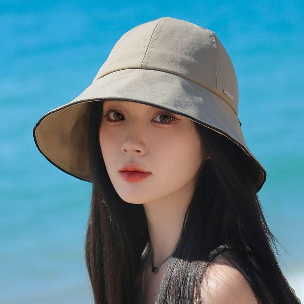 Breathable Sun Hat UV Protection Summer Beach Hat Fashion Women Bucket Hat