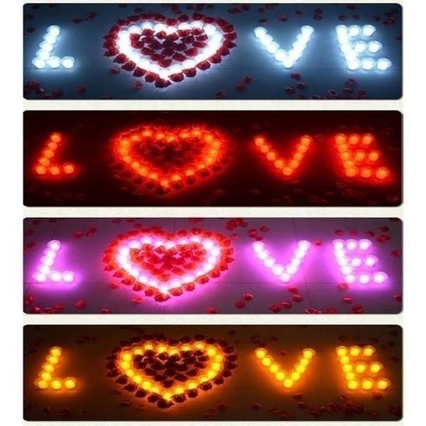 24 шт. светодиодная беспламенная свеча маленькая романтическая электронная свеча свадьба вечеринка Хэллоуин Рождество украшение дома подарок