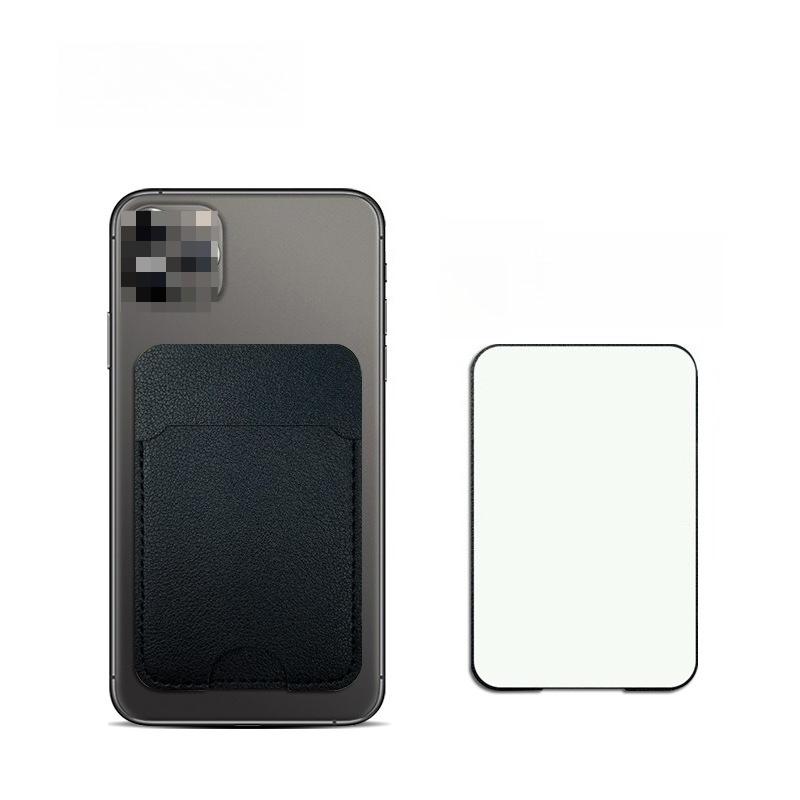 Универсальный самоклеящийся чехол-наклейка для карточек, чехол-кошелек для телефона, держатель для удостоверения личности, карман для мобильного телефона для женщин и мужчин