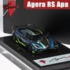 Guo 1/64 Agera RS APA Xpo 2025 Выставка в Фошане Издание Смоляная Машинка Статичные Литые Модели Коллекция Модель Машинки Игрушка