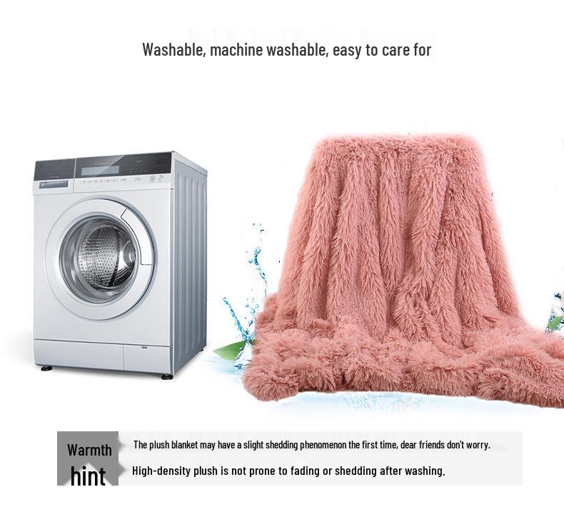 Плед из толстого флиса «Четыре сезона»: Уютный домашний и диванный плед, Идеально подходит для сна и свадеб