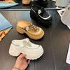 2025 New Summer Casual Fashion Muffin Women's Shoes Platform Heightening Slippers Women's Lazy Bag Head Wear-resistant Super Soft