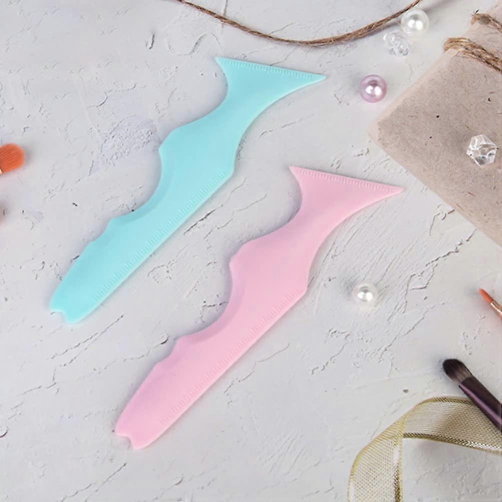 Silicone Eyeliner Aid Mascara Aids Eyeliner Helper Tool Reusable Eye Stencil Eye Makeup Aid Tool for Women