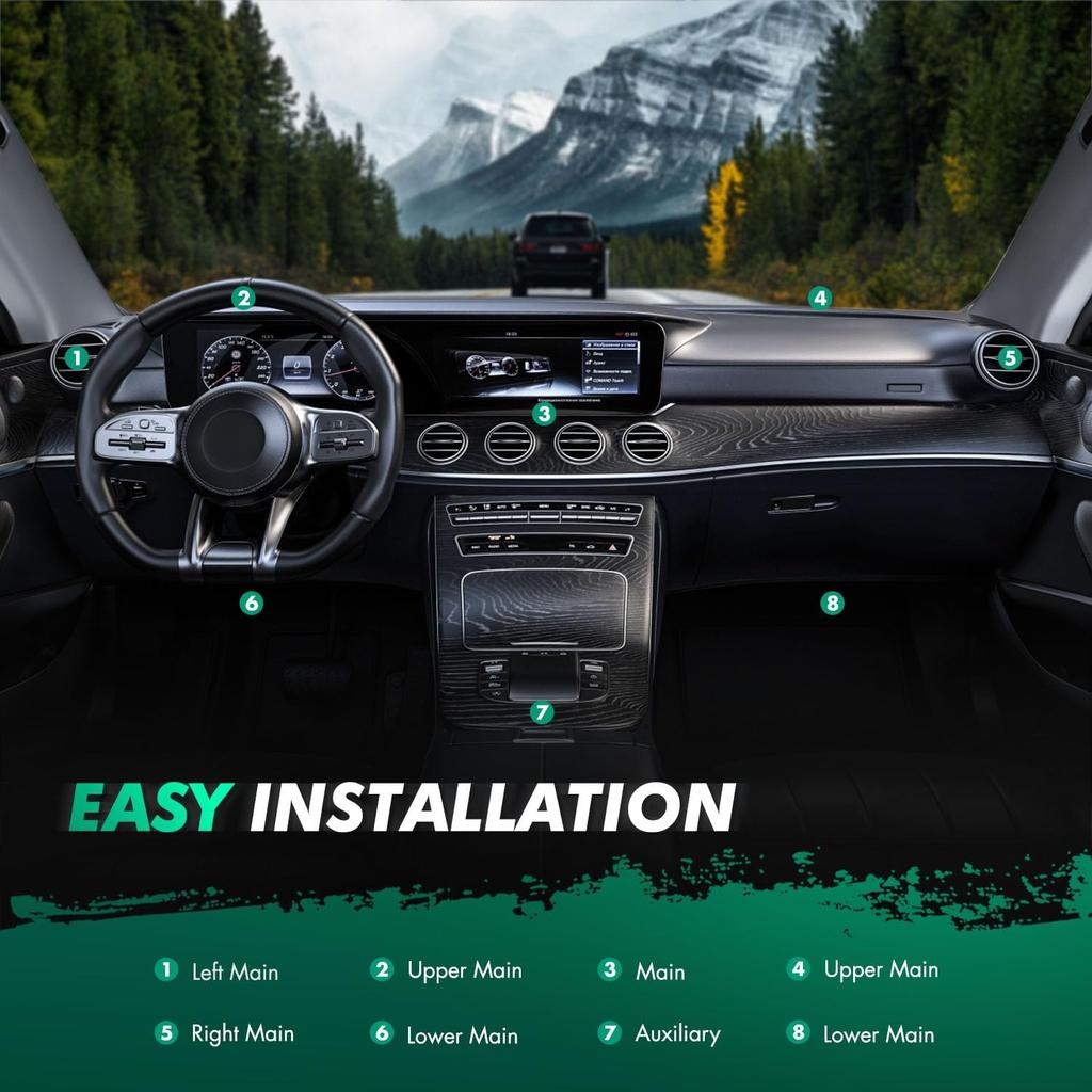 SCITOO HVAC Heater Blend Door Actuator Replacement for Ford for Mustang 2015-2018 604-295 Heater Blend Door Levers