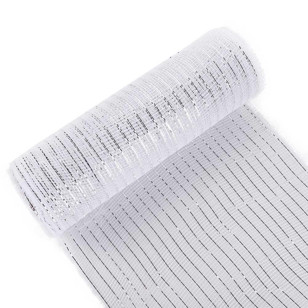 Plastics Christmas Tree Gauze Mesh Tulle Roll 10Yards*26CM Xmas Tree Ribbon DIY Flower Wrapping