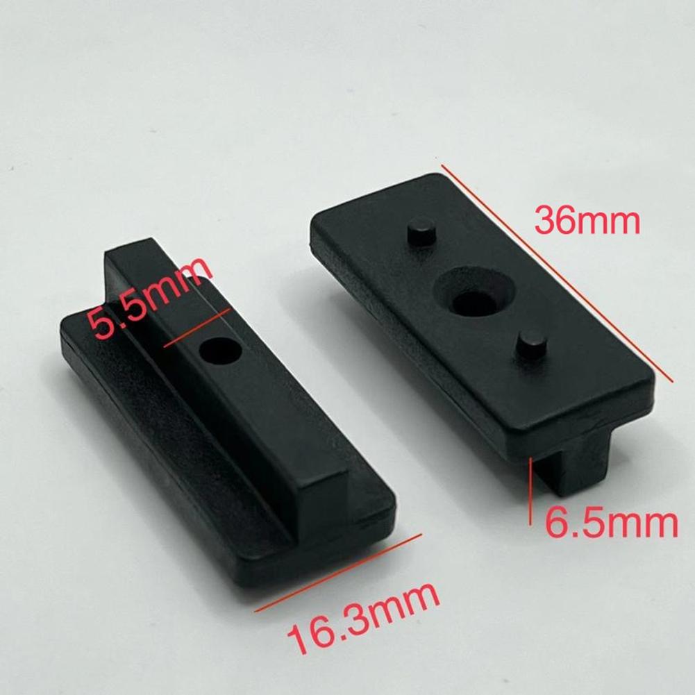 6 мм Т-образные композитные клипсы для террасной доски для наружного пола для ремонта, упаковка 100 шт.