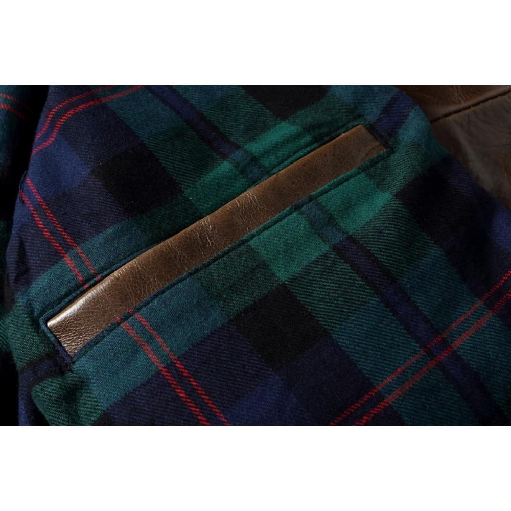 Китайский размер, стиль RL, верхний слой, вощеная воловья кожа, мужская куртка с воротником-стойкой, коричневое пальто, мужская байкерская куртка, весна-осень