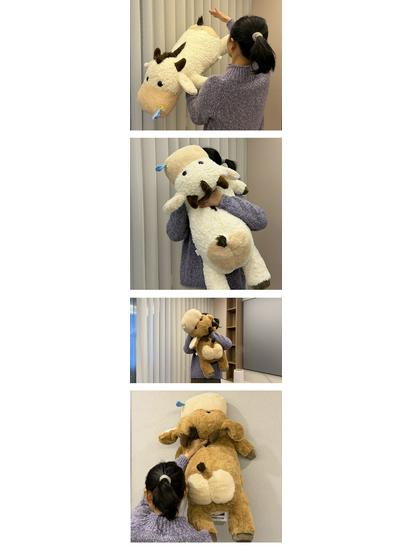 Cute & Fun Cow and Horse Plush Doll - Perfect Calf Toy, Gift, & Cushion!