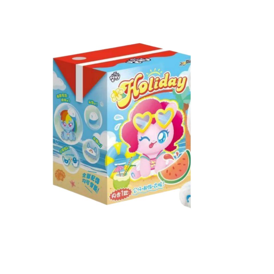 New My Little Pony Long Holiday Blind Box - Dress-Up Dolls With 5 Changeable Outfits Collectible Figure For Halloween Gift
