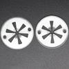 Для VW Touran 1T 2003-2010 Caddy 2K Eos Golf 5 6 7 автомобильная шайба-звездочка, блокирующая двигатель, изолирующая зажимная дисковая гайка, крепеж, зажимы для колесной арки