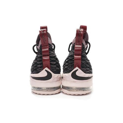 Nike Lebron 15 Pride Of Ohio 'Черные' Нескользящие Легкие Средние Детские Баскетбольные Кроссовки Черно-Красные Подростковые 922811-003