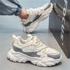 Men's Shoes Summer Breathable Mesh Sneakers New Casual Thick-soled Running Teenager Niche Dad Fashion Shoes