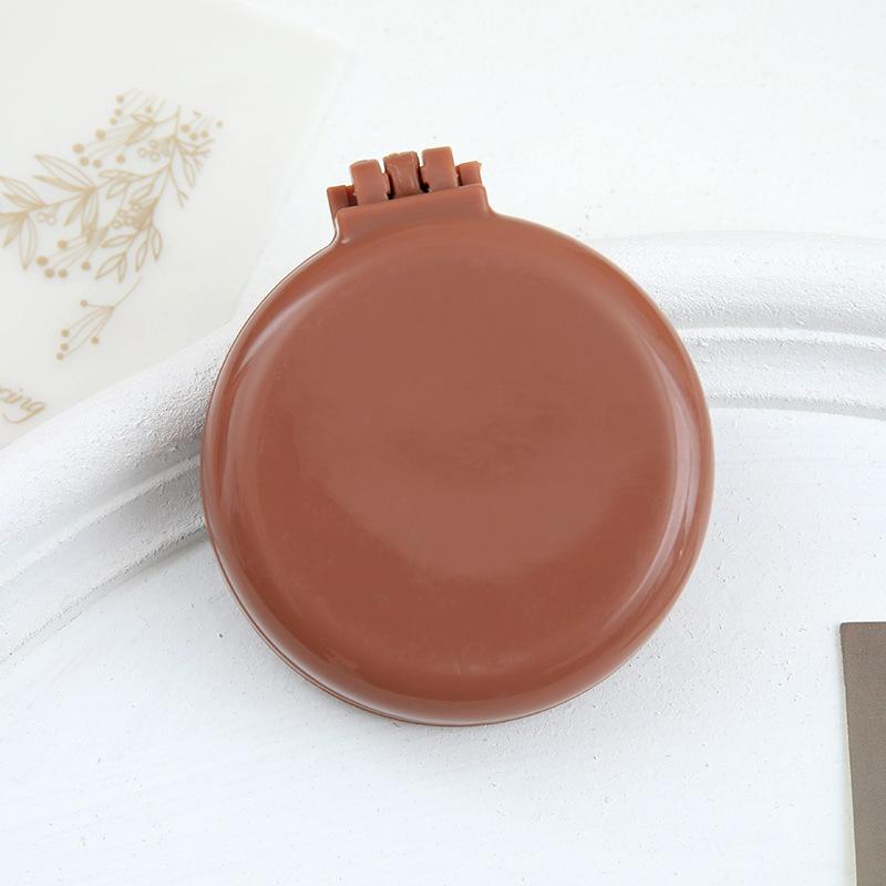 Симпатичные мини-складные гребни для волос с зеркалом, портативные для путешествий, массажная расческа для женщин и девочек, щетки для волос, аксессуары для укладки