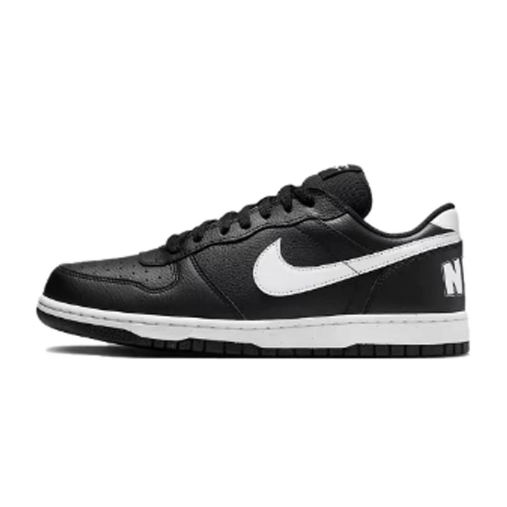 Nike Большие Устойчивые к истиранию Устойчивые к истиранию Низкие Кеды для скейтбординга Унисекс Черный Серебристый 355152-016(Команда1573-)