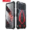 Роскошный металлический чехол для телефона Iphone 15 Pro Max 14 13, прочный противоударный чехол в стиле милитари с защитной крышкой