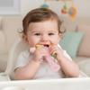 Safe Silicone Teether Candy Color Sensory Toys Cute Teething Ring  Nursing