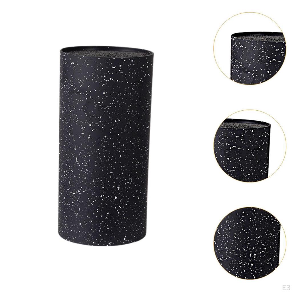 Держатель для ножей Вертикальный Экономит Место Уникальный Дизайн Слот Сушилка Стойка Удобный Органайзер