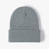 Knitted Hat Versatile for Men Women In Autumn Winter Light Plate Jacquard Cold Hat Fashionable Warm Thick Black Knitted Hat