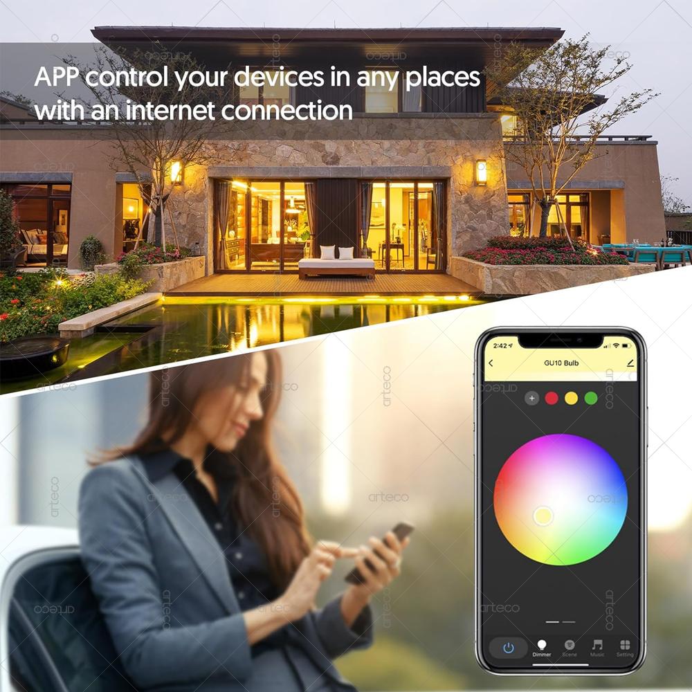 ZigBee E27 Led Bulb Smart Led Lamp RGBCW 15W 18W Led Light Bulb Works With Ewelink Zigbee Gateway Alexa Smartthings Alice Z2MQTT