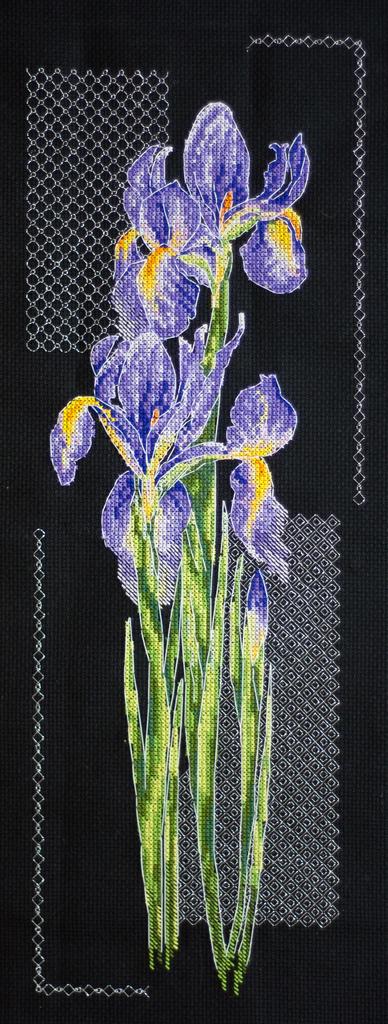 Cross Stitch Kit Abris Art Flowers