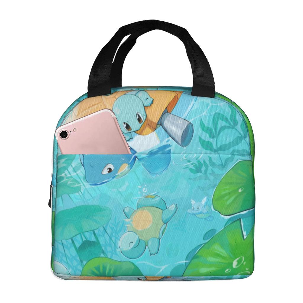 Custom S-Squirtles Lunch Bag Women Thermal Cooler Insulated Lunch Boxes for Adult Office