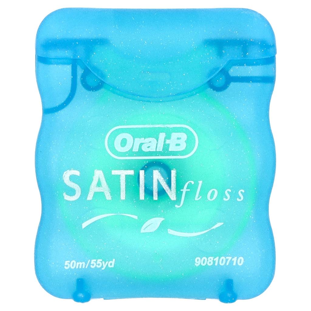 Oral-B Полный, Сатиновая нить, Мята, 50 м (55Ярд)