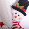 Cartoon Christmas Curtain Buckle Decorative Snowman Curtain Holder  Home Decor
