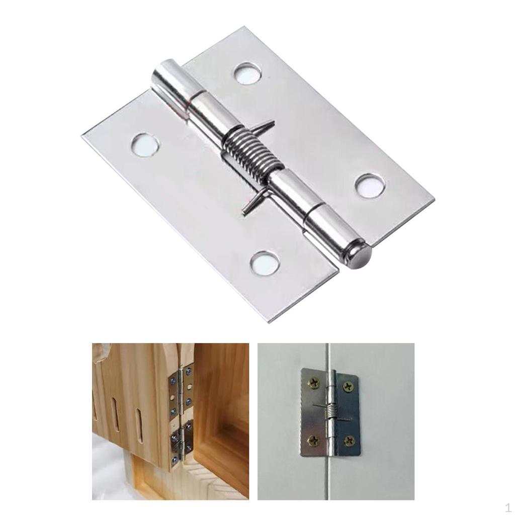 6 шт. пружинных дверных петель для гаража, сменная фурнитура из нержавеющей стали