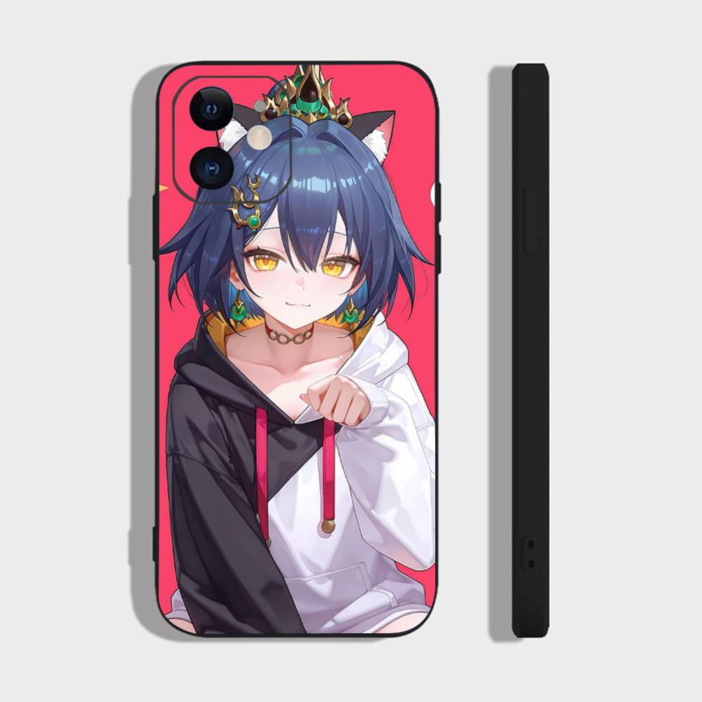 Yunli Анимированная игра Honkai Star Rail Чехол для телефона для iPhone 17 Air 16 15 14 13 Pro Max 11 12 Черный силиконовый чехол