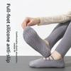 Breathable Fabric Grip Pilates Socks Mid Tube Length Harajuku Street Socks  Casual Wear