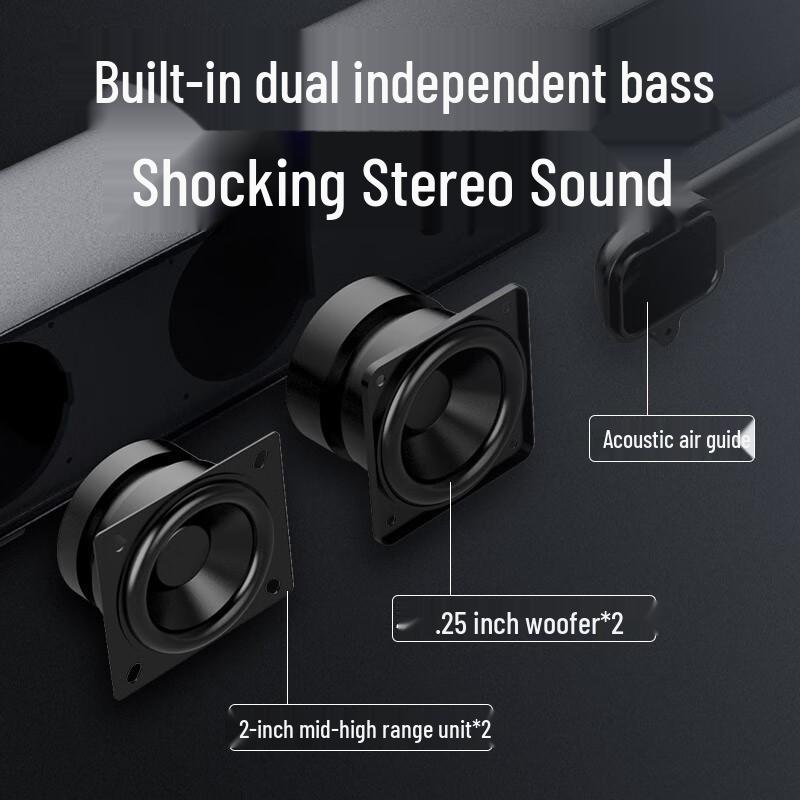 SANSUI DV-91C Virtual 5.1 Smart Home Theater Soundbar CN plug (adapter included)