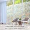 Glass Decals Static Removable PVC Iridescent Self-Adhesive Window Privacy Film Household Supplies