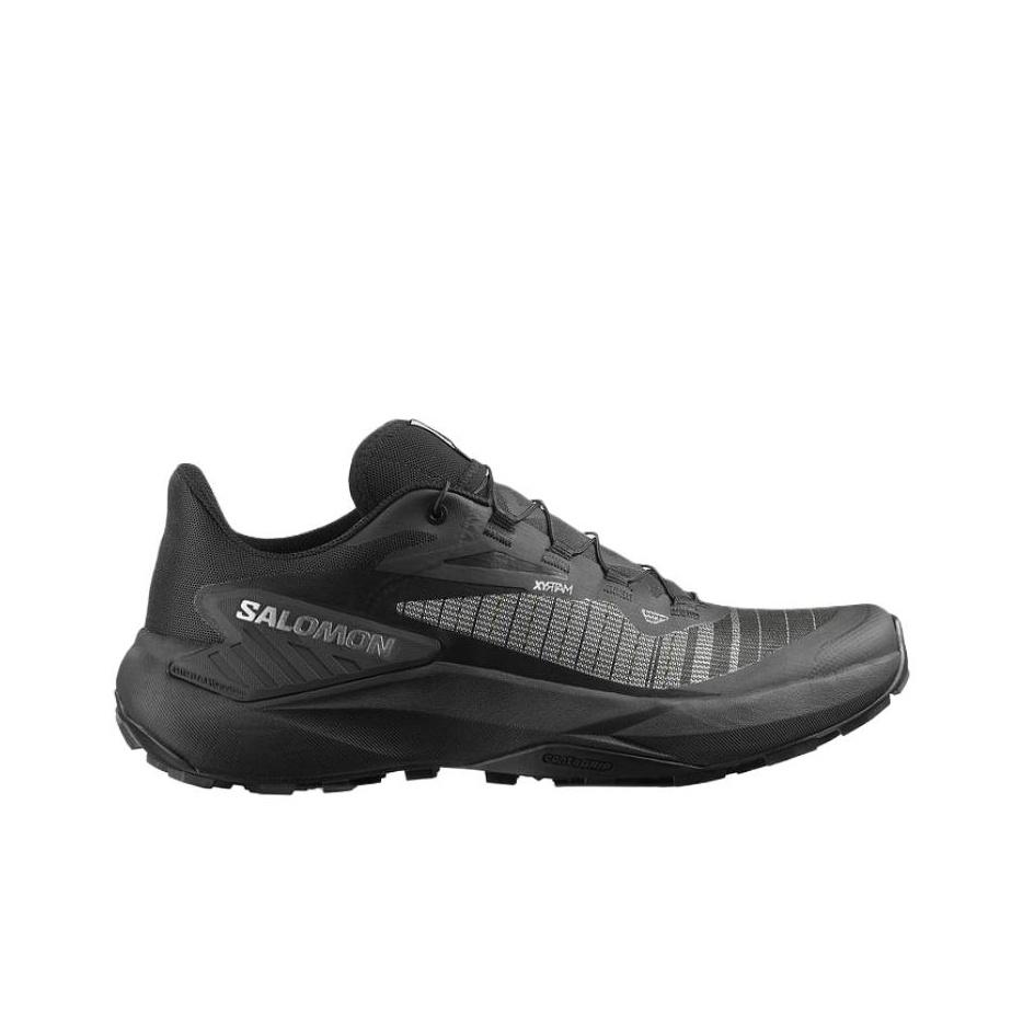 SALOMON Genesis Comfortable Versatile Shock Absorbing Breathable Supportive Lightweight Low Top Running Shoes Men Running Shoes Black 491377