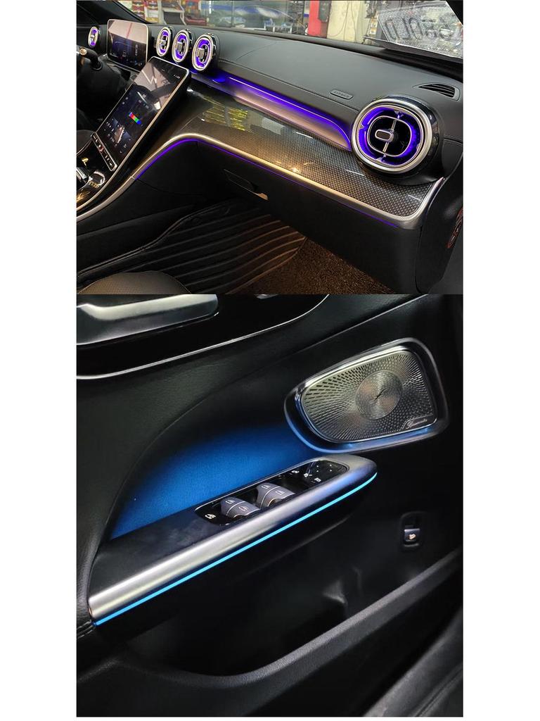 Mercedes-Benz GLC Ambient LED Interior Light Upgrade