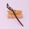 Hair Clasp Ladies Gift Wooden Vintage Ebony Accessories Guajacwood Hairpin