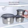 Xihe 316L Stainless Steel Sealed Lunch Box with Cutlery
