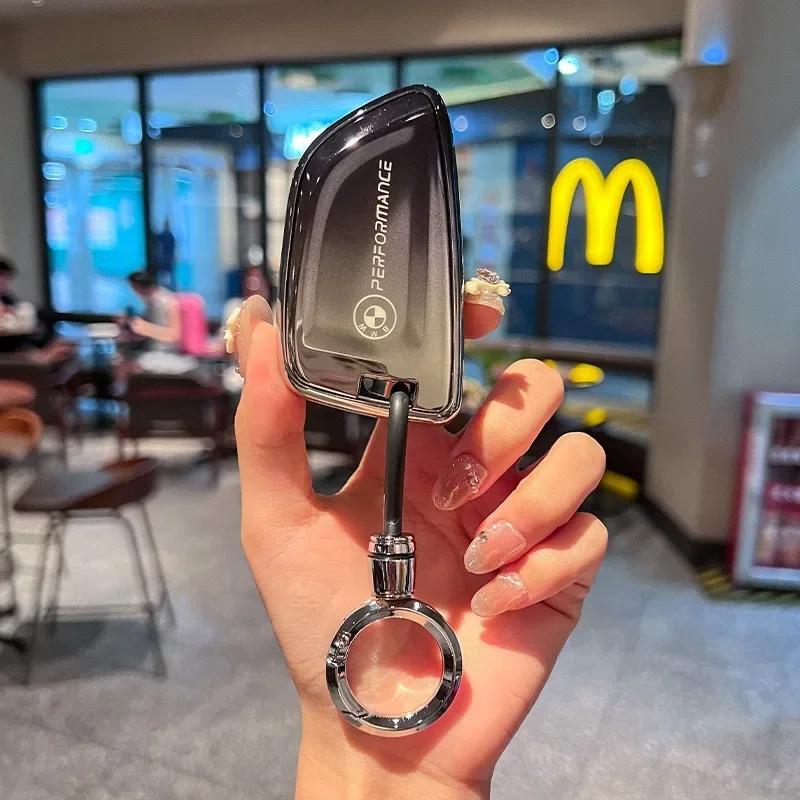 Car Sticker Hot 2025 Car Remote Key Case Cover Shell Fob For BMW F30 F31 F32 F34 F20 F21 F07 F10 1 3 5 7 Series X1 X3 G01 X4 G02