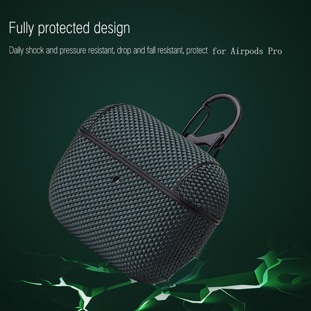 Ударопрочный нейлоновый чехол для наушников для AirPods Pro 2 1, защитный чехол для беспроводной Bluetooth-гарнитуры для Airpods 3 2 1, корпус для наушников