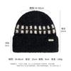 Plush Striped Knitted Hat Women's Autumn and Winter New Versatile Plush Thickened Thermal Ear Protector