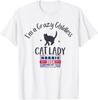 I'm a Crazy Childless Cat Lady Kamala Harris 2024 President T-Shirt