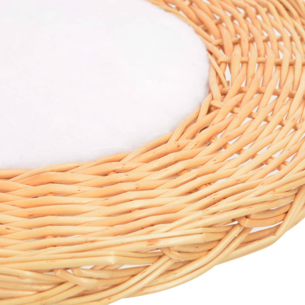 Cat Scratching Post Natural Wicker & Sisal