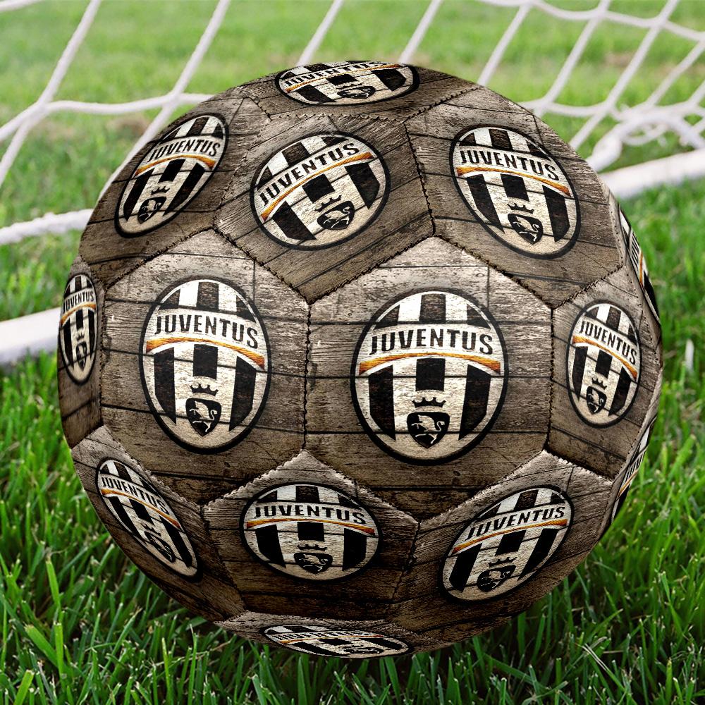 Football Team Crest Printed Size 5 Soccer Balls, High-Quality, Anti-Slip, Protective Football, A Unique Gift , Birthdays, Christmas Gifts