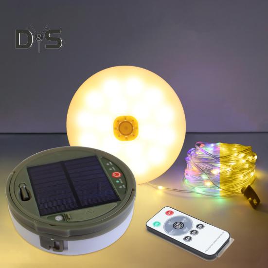 10 м выдвижной уличный фонарь для кемпинга с дистанционным управлением водонепроницаемый сказочный светильник USB перезаряжаемый регулируемый складной светодиодный светильник украшение для садовой палатки