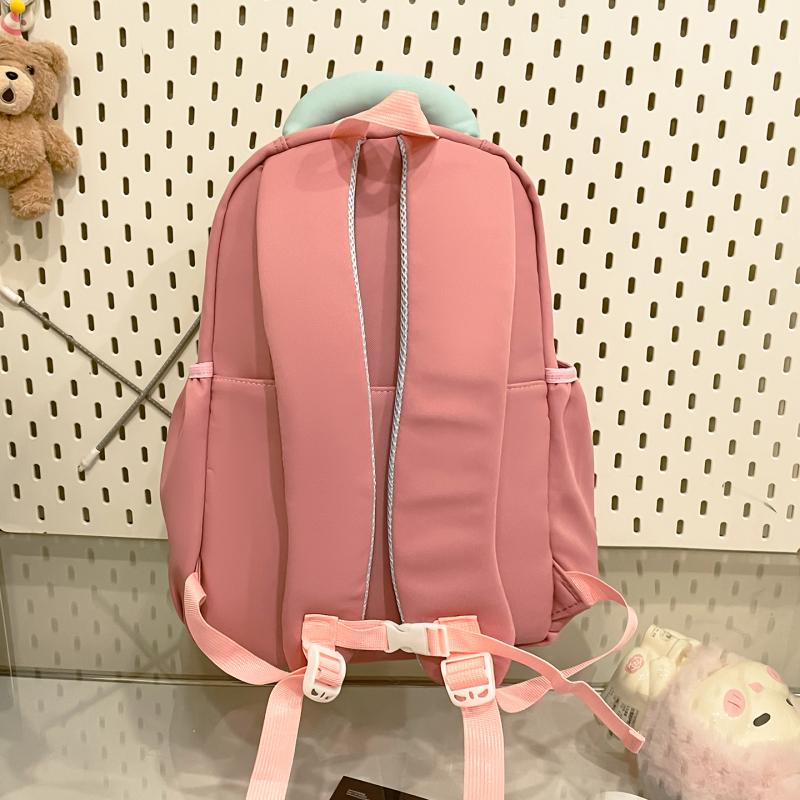 Большая вместимость школьного рюкзака для студента, женский водонепроницаемый рюкзак, контрастный цвет