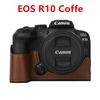 Сумка для камеры из ПУ кожи, полукорпус для Canon EOS R50 R10 200D 200DII, с отверстием для батареи, нижняя крышка